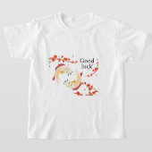 Viel Glück Koi Fisch mit Sakura | Elegant Japanisc T-Shirt (Ablage )