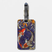 viel Glück koi Gepäckanhänger (Rückseite vertikal)