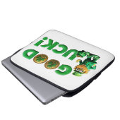 Viel Glück Laptopschutzhülle (Vorne Knopf)