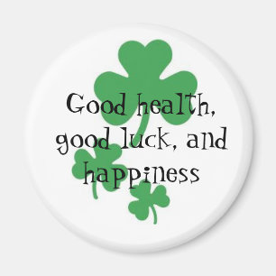 Viel Glück-Magnet Magnet