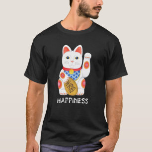 Viel Glück Maneki Neko Japanisches Glück und Prosp T-Shirt