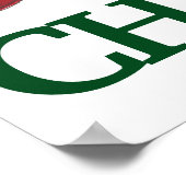 Viel Glück Meatballs Marinara Design Poster (Ecke)