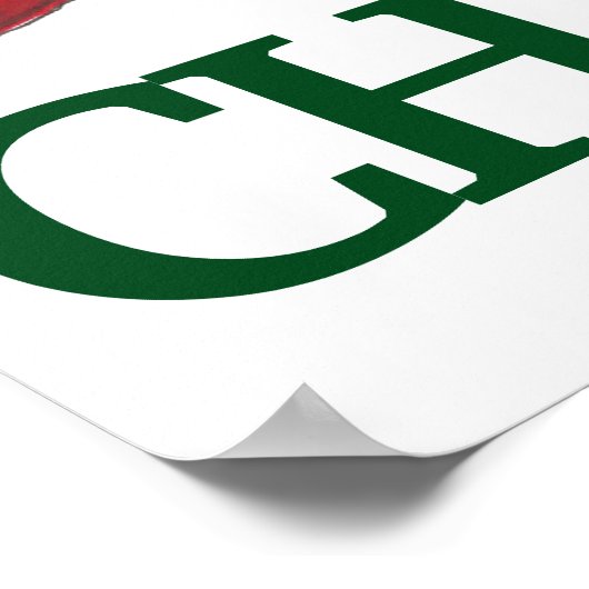 Viel Glück Meatballs Marinara Design Poster (Ecke)