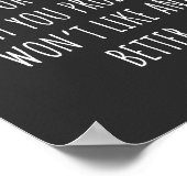 Viel Glück mit dem neuen Job Poster (Ecke)