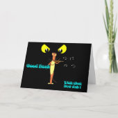 , Viel Glück mit diesem neuen Job ! Karte (Vorderseite)