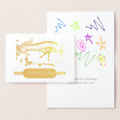 Viel Glück mit Horus-viel Glück-Charme Folienkarte (Anzeige)