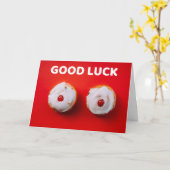 Viel Glück mit oberster Operation Karte (Gelbe Blume)