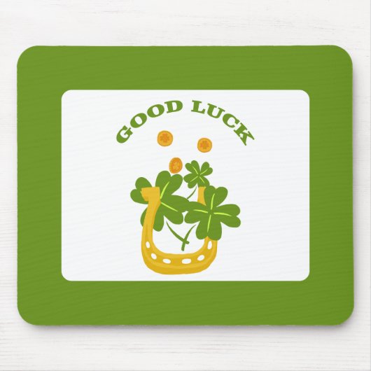 Viel Glück Mousepad (Vorne)