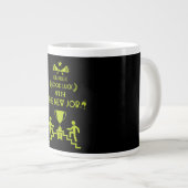 Viel Glück-Neuauftrag Jumbo-Tasse (Vorderseite Rechts)