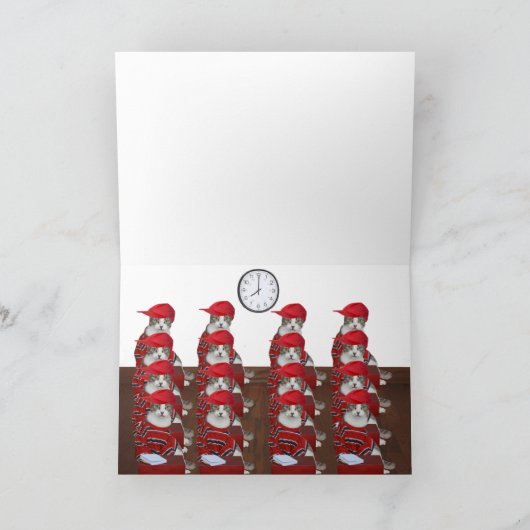 Viel Glück Neuer Lehrer! Karte (Innenseite)