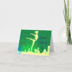 viel Glück-Note-Karte Karte