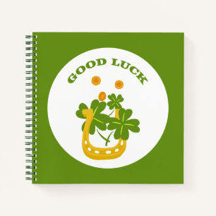 Viel Glück Notizblock