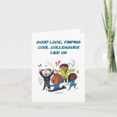 Viel Glück Office-Grußkarte Feiertagskarte (Vorderseite)