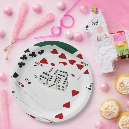 Viel Glück Pappteller (Party)