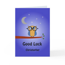 Viel Glück personalisierte clevere Nachtkeule