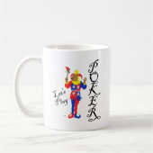 Viel Glück Poker Terrier Kaffeetasse (Links)