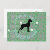 Viel Glück Postkarte (Vorne/Hinten)