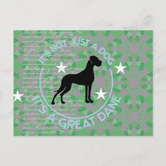 Viel Glück Postkarte (Vorderseite)