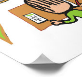 Viel Glück-Prüfungen Poster (Ecke)