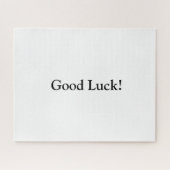 Viel Glück Puzzle! Puzzle (Horizontal)