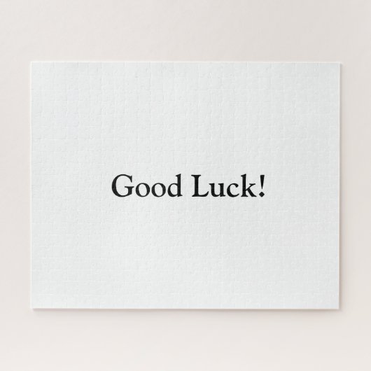 Viel Glück Puzzle! Puzzle (Horizontal)