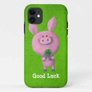 Viel Glück-Schwein iPhone 11 Hülle