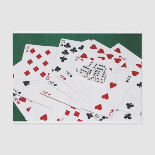 Viel Glück Seidenpapier (Vorderseite)