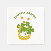 Viel Glück Serviette (Vorderseite)