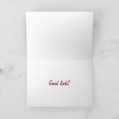 Viel Glück Slimming Club Member Weight Tracker Jar Karte (Innenseite)