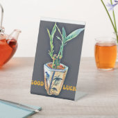 Viel Glück Sockelschild (In SItu)