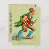 Viel Glück St. Patrick's Day Postkarten (Vorne/Hinten)