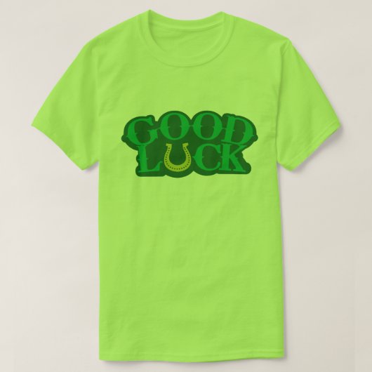Viel Glück St Patrick's Day T-Shirt (Design vorne)