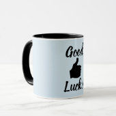 Viel Glück Tasse (Vorderseite Links)