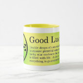 Viel Glück-Tasse Tasse (Zentrum)