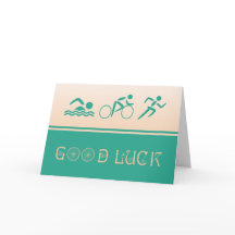 Viel Glück Triathlonsport