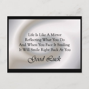 viel Glück Verse Postkarte