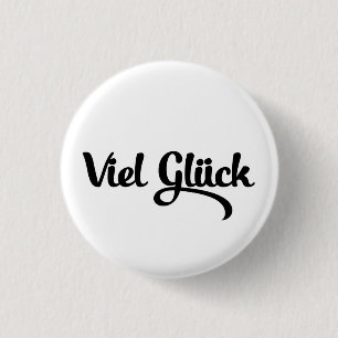 Viel Glück   Viel Glück Deutsch Button