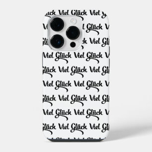 Viel Glück Viel Glück Deutsche Sprache iPhone 14 Pro Hülle