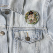 Viel Glück - Vintage St. Patrick's Day Karte Button (Beispiel)