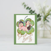 Viel Glück von Scranton PA-Post-Karte Postkarte (Stehend Vorderseite)