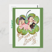 Viel Glück von Scranton PA-Post-Karte Postkarte (Vorne/Hinten)