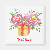 Viel Glück Watercolor-Pfannkuchen Niedlich