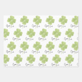 Viel Glück Wrapping Paper Sheets Geschenkpapier Set (Vorderseite 2)