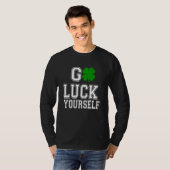 Viel Glück Yourself Green C Saint Patrick's Day T-Shirt (Vorne ganz)