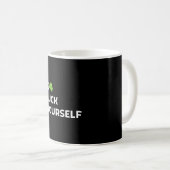 Viel Glück Yourself St Patrick Day Kaffeetasse (VorderseiteRechts)