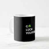Viel Glück Yourself St Patrick Day Kaffeetasse (Vorderseite Links)