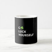 Viel Glück Yourself St Patrick Day Kaffeetasse (Mittel)