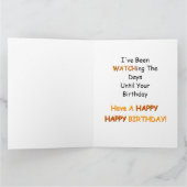 Viel Glück zum Geburtstag! Geburtstag Karte (Innenseite)