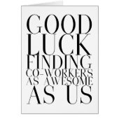 Viel Glück zur phantastischeren Suche nach Mitarbe (Vorne)