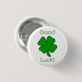 Viel Glückknopf Button (Vorne & Hinten)